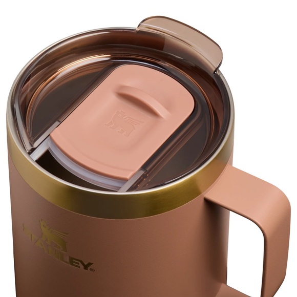 STANLEY 1913 THE STAY-HOT CAMP MUG | 24 OZ Mocha Latte - Picture 3 of 3